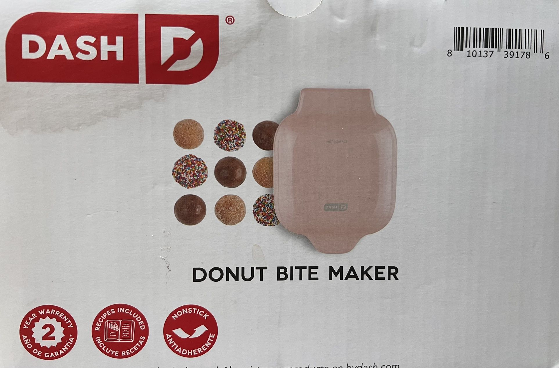 Donut Bite Maker, Pink - Makes 9 Donut - photo 2