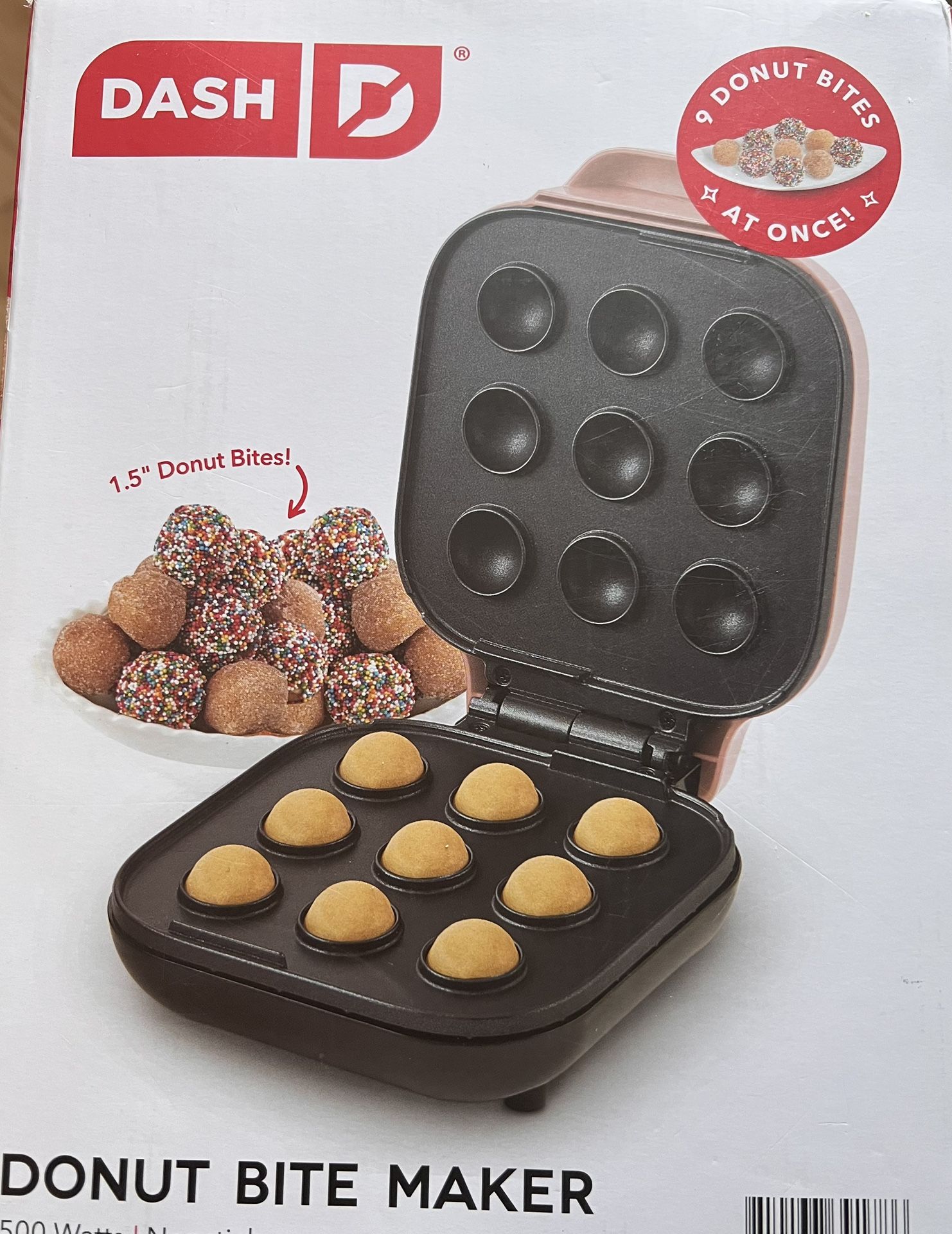 Donut Bite Maker, Pink - Makes 9 Donut - photo 4
