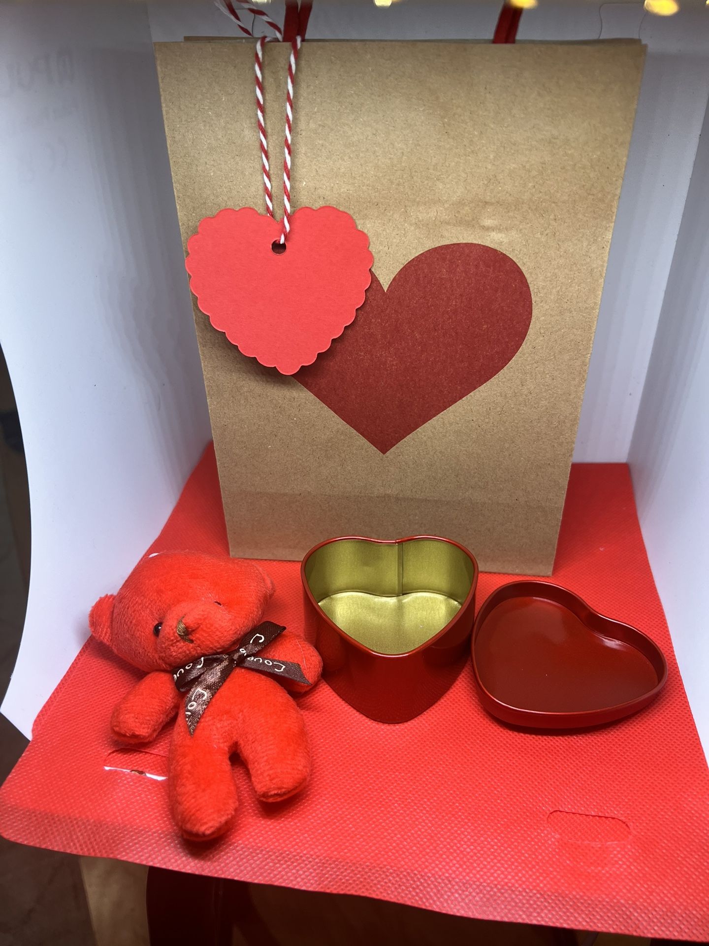 Bag, Heart Bear For Valentine Day - photo 2