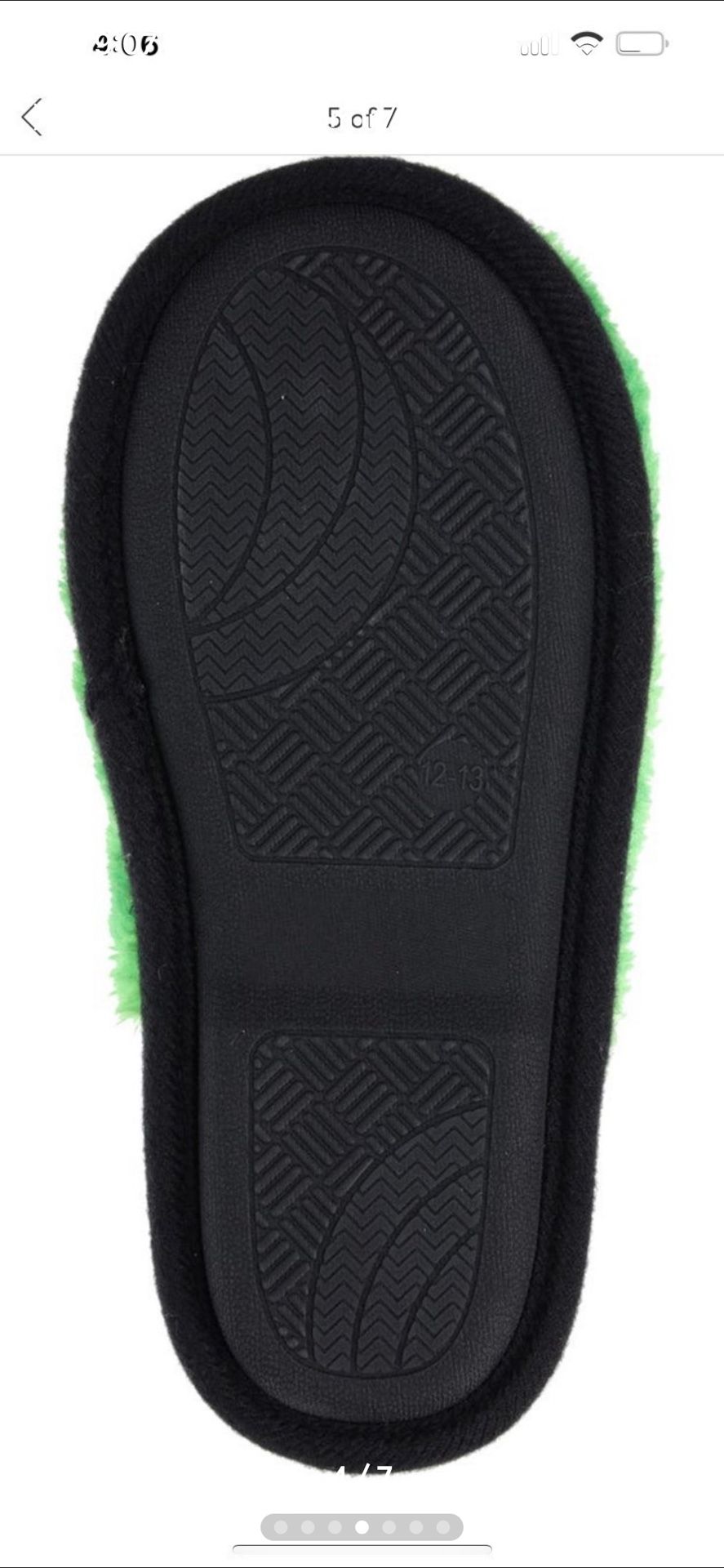 Slippers Size 5/6 Minecraft - photo 4