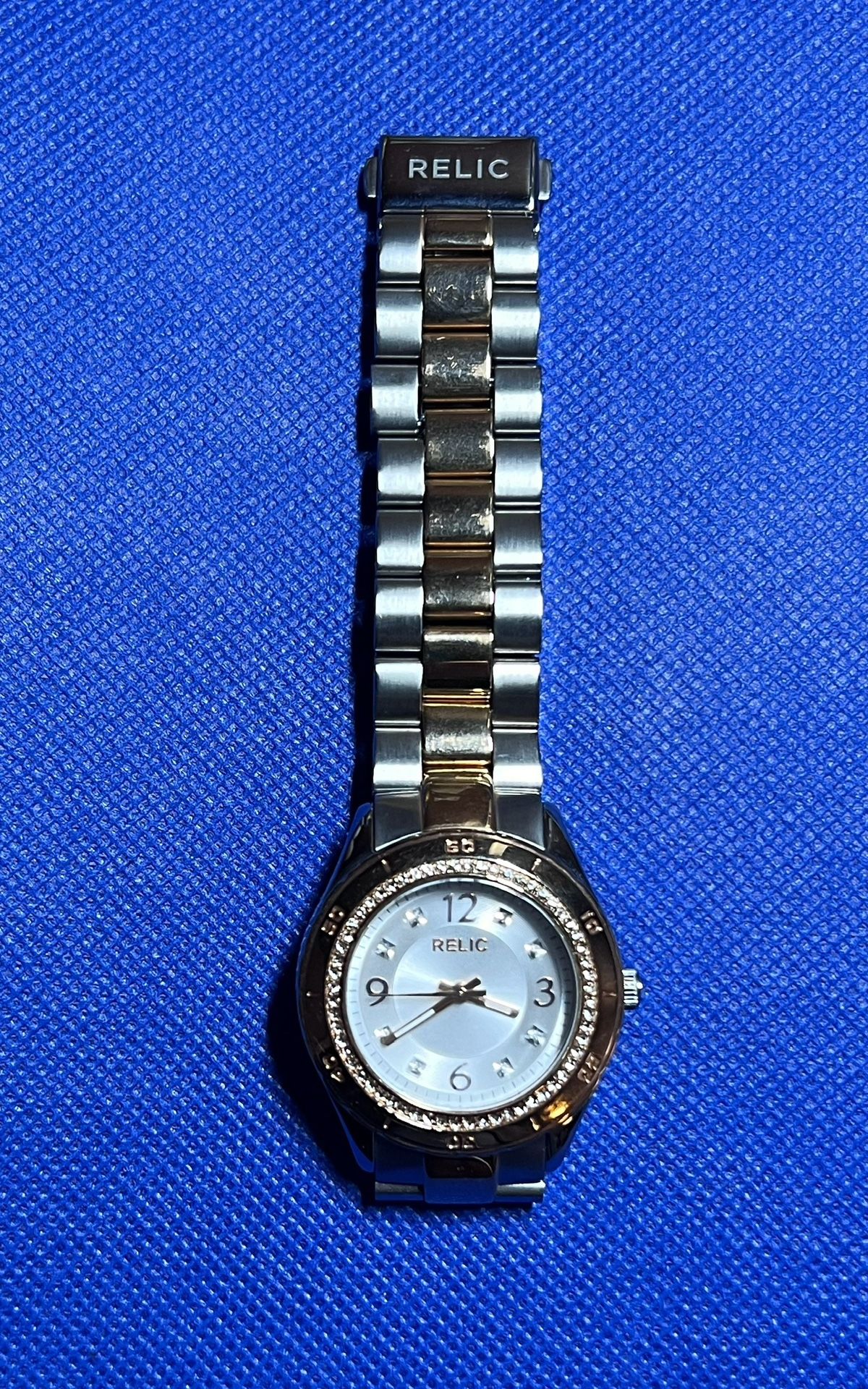 RELIC SILVER+ROSE GOLD 2 TONE, BRACELET WATCH