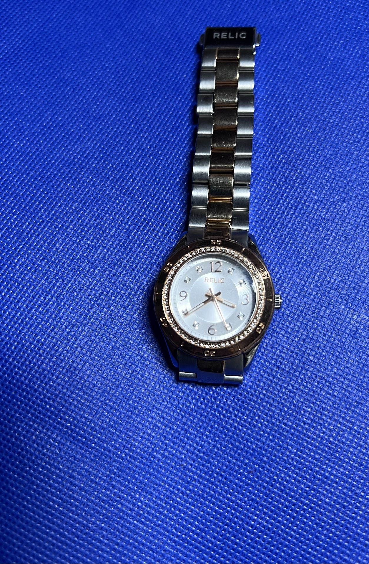 RELIC SILVER+ROSE GOLD 2 TONE, BRACELET WATCH - photo 4