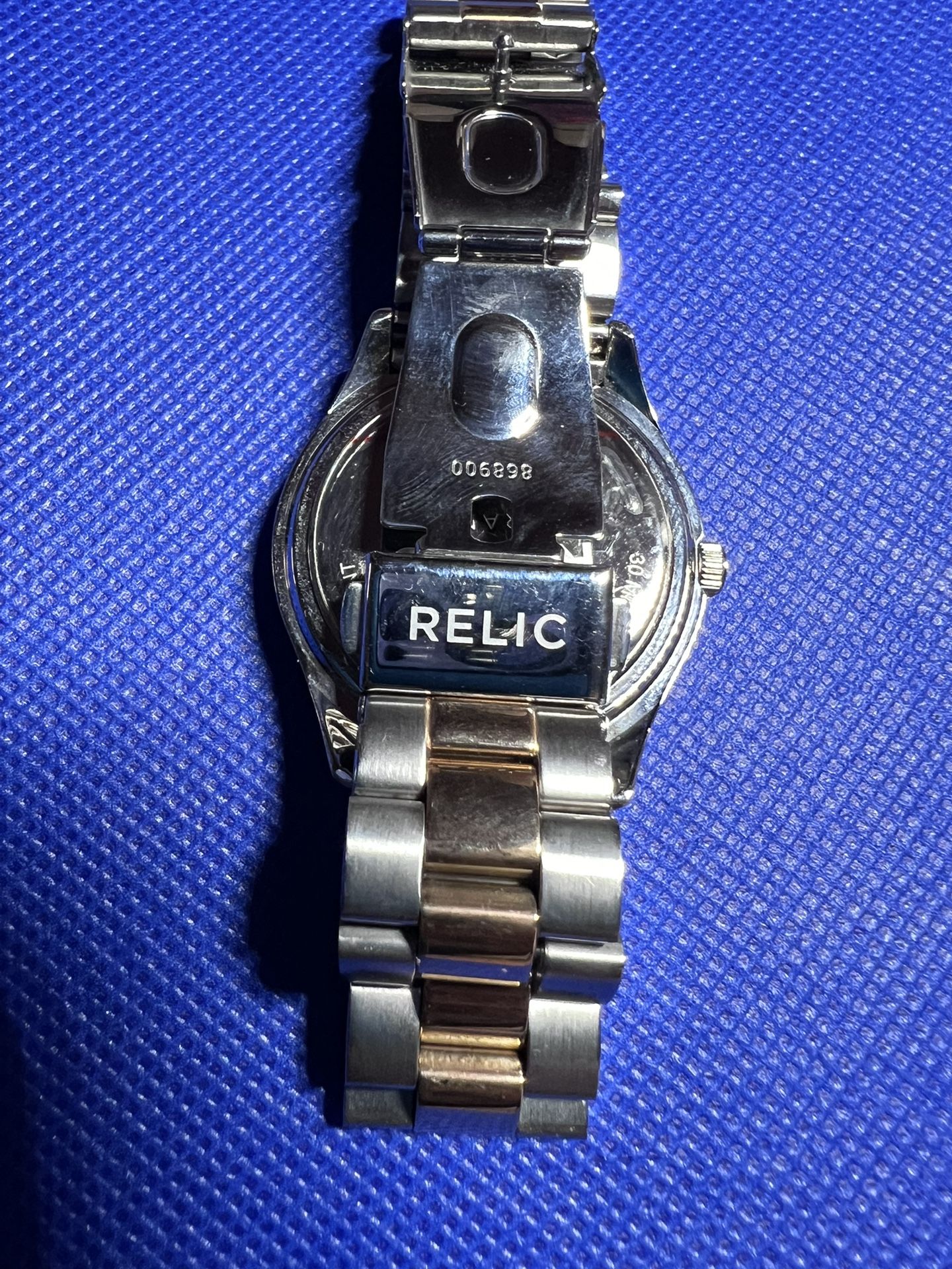 RELIC SILVER+ROSE GOLD 2 TONE, BRACELET WATCH - photo 5