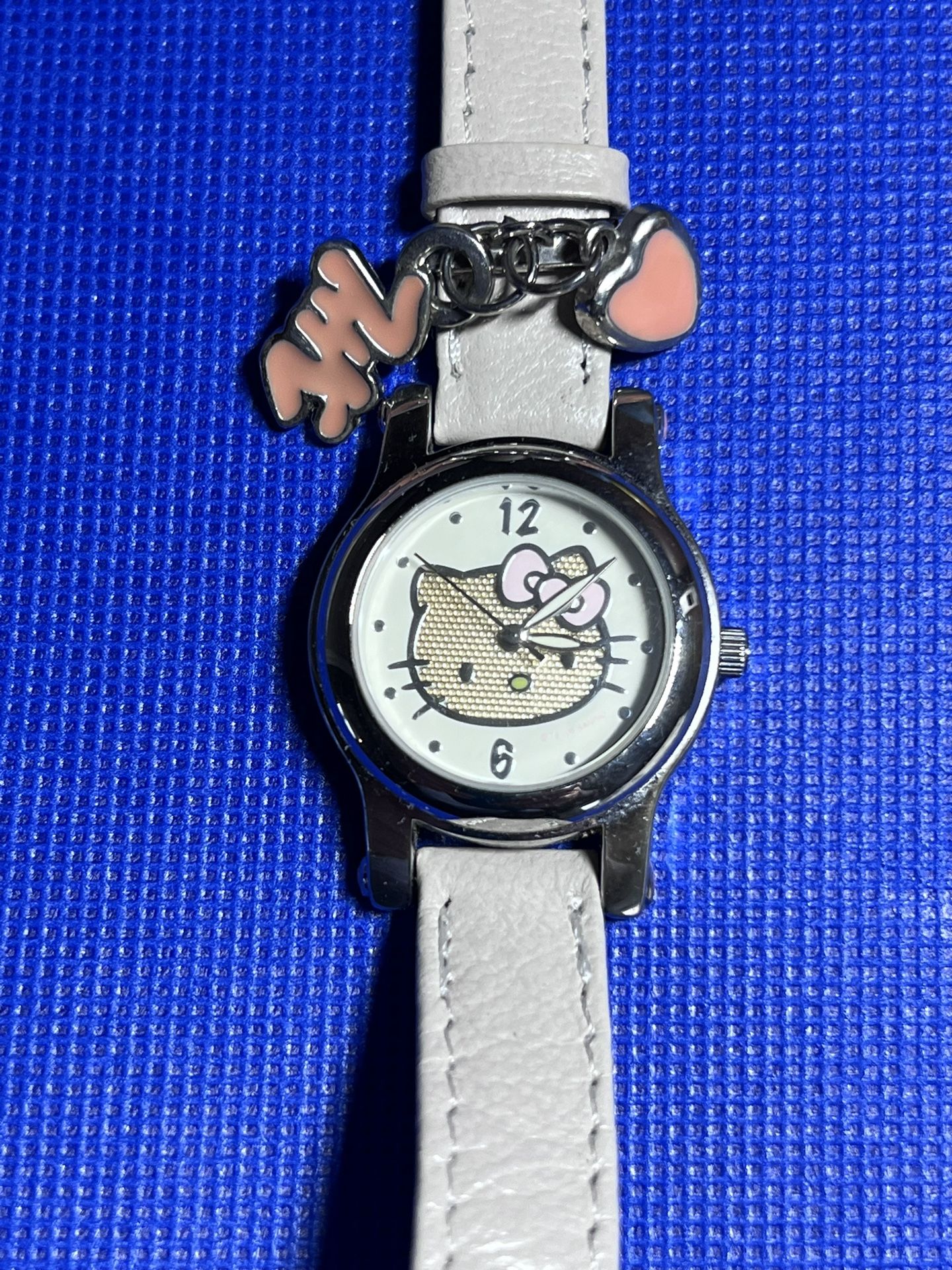 Hello kitty sanrio watch /new Battery New Leather Band