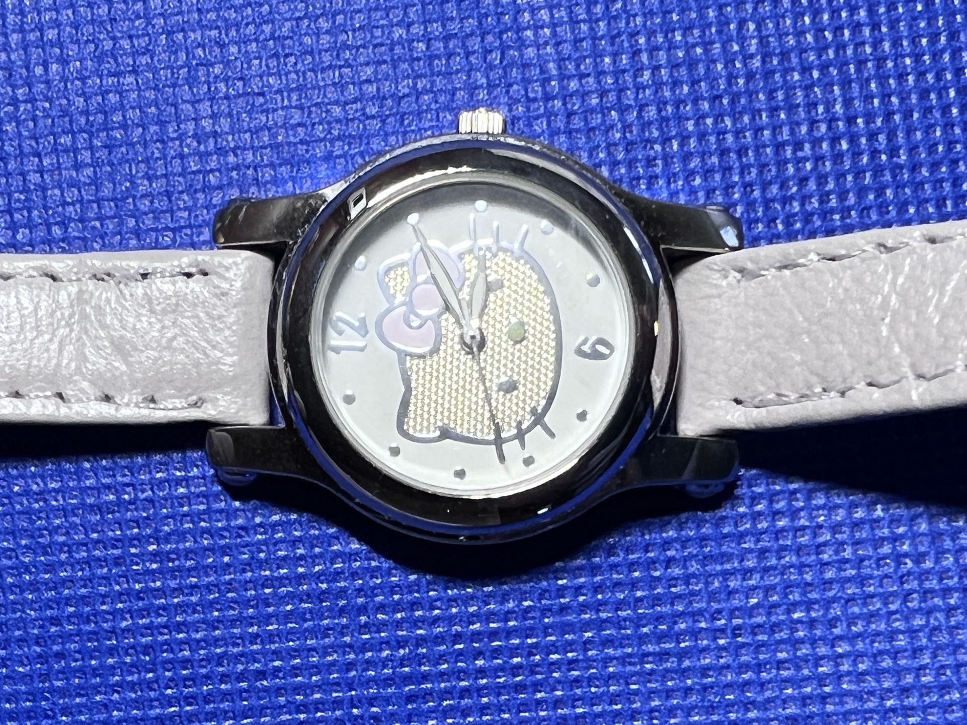 Hello kitty sanrio watch /new Battery New Leather Band - photo 4