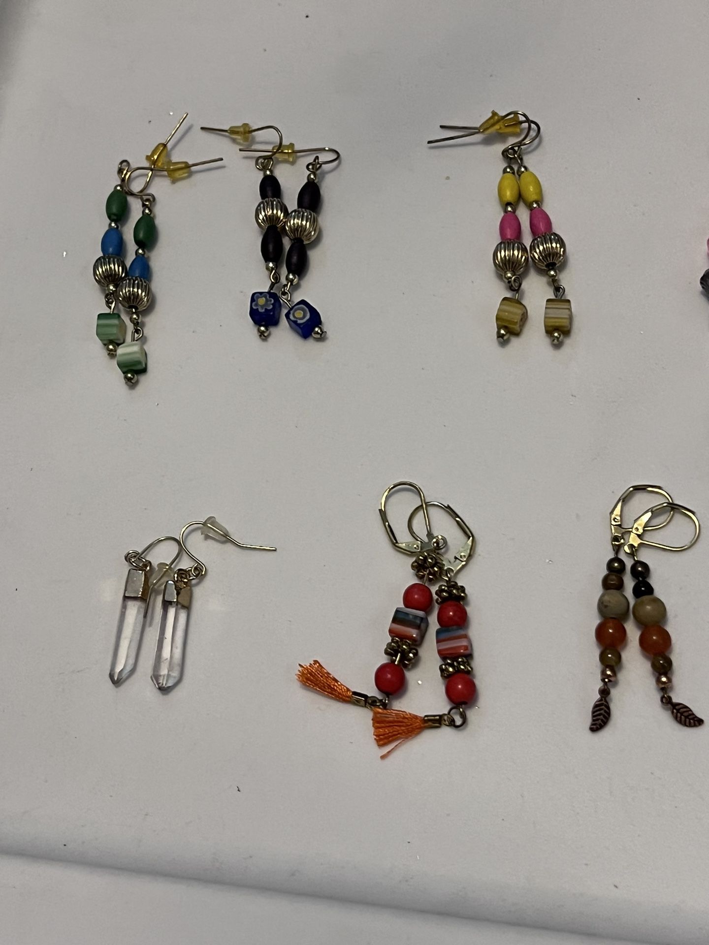 9 Pairs Of Earrings New - photo 4