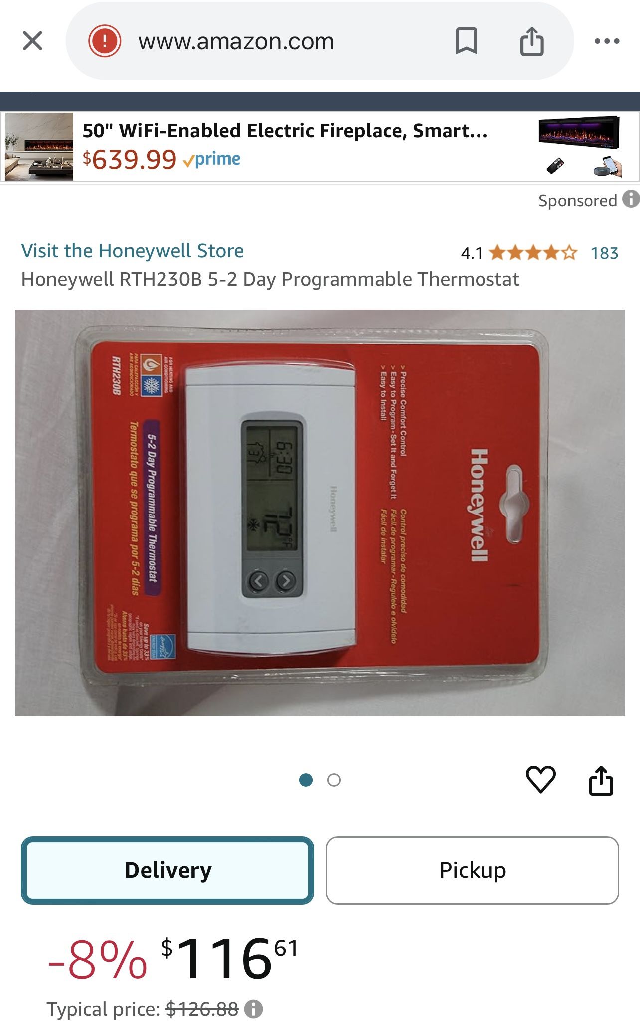 Honeywell Thermostat - photo 4