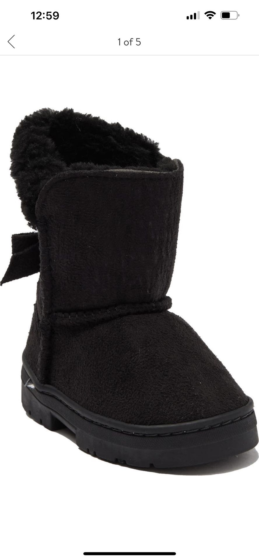 BEBE Toddlers Boots Pink Size 5 Black Size 7 - photo 3