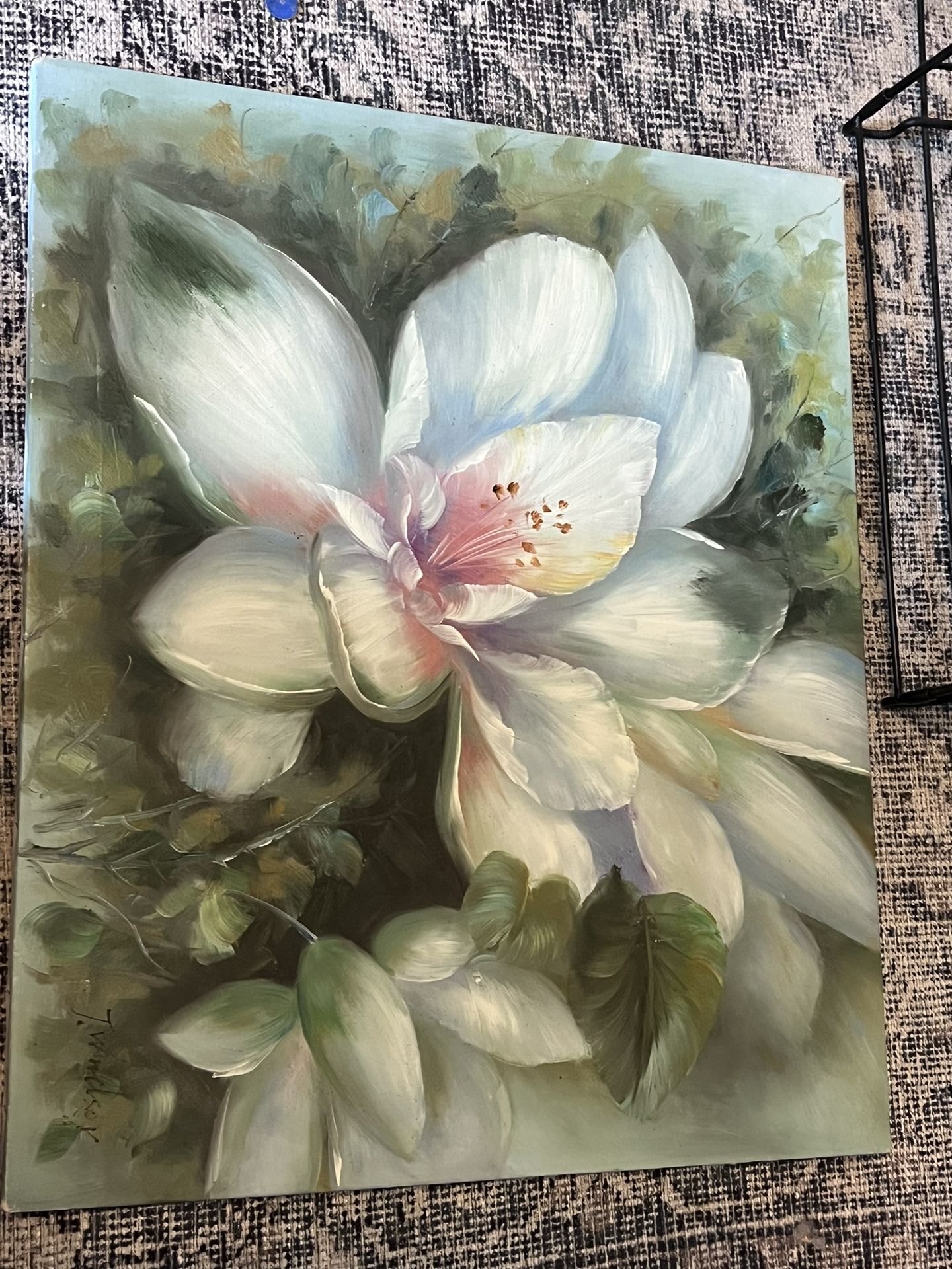 24x20 Magnolia Oil Painting - photo 2