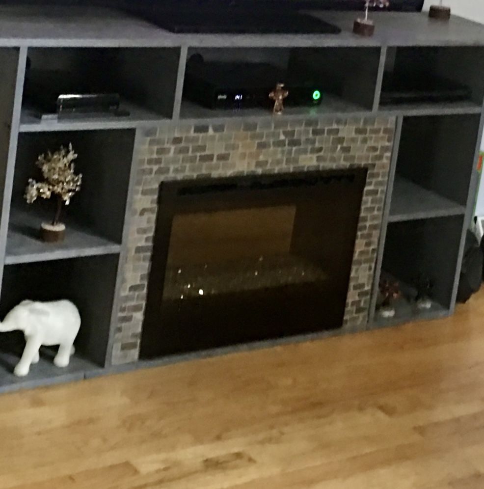 Fireplace With 2 Side Matching Tables - photo 3