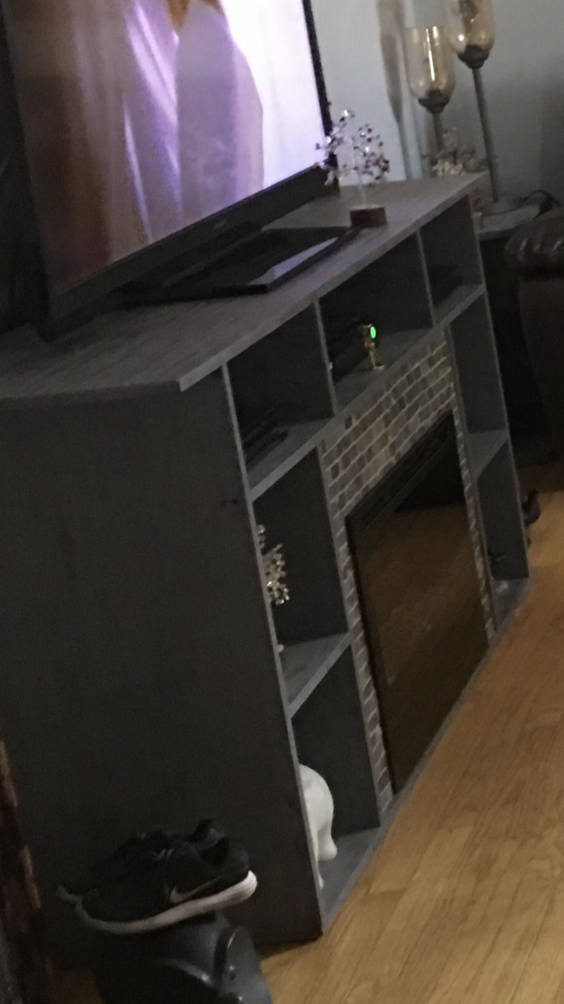 Fireplace With 2 Side Matching Tables - photo 4