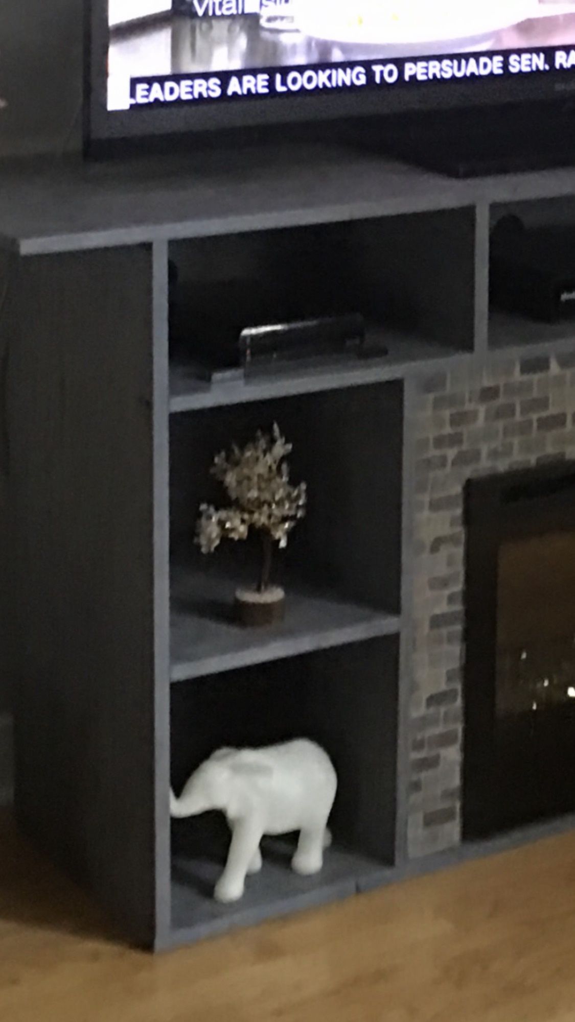 Fireplace With 2 Side Matching Tables - photo 5