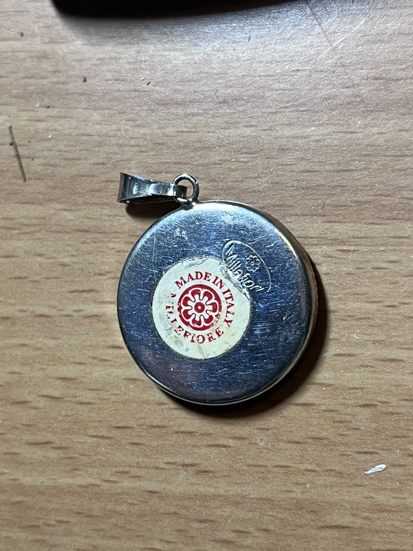 925 Sterling Silver Pendant Millefiori - photo 3