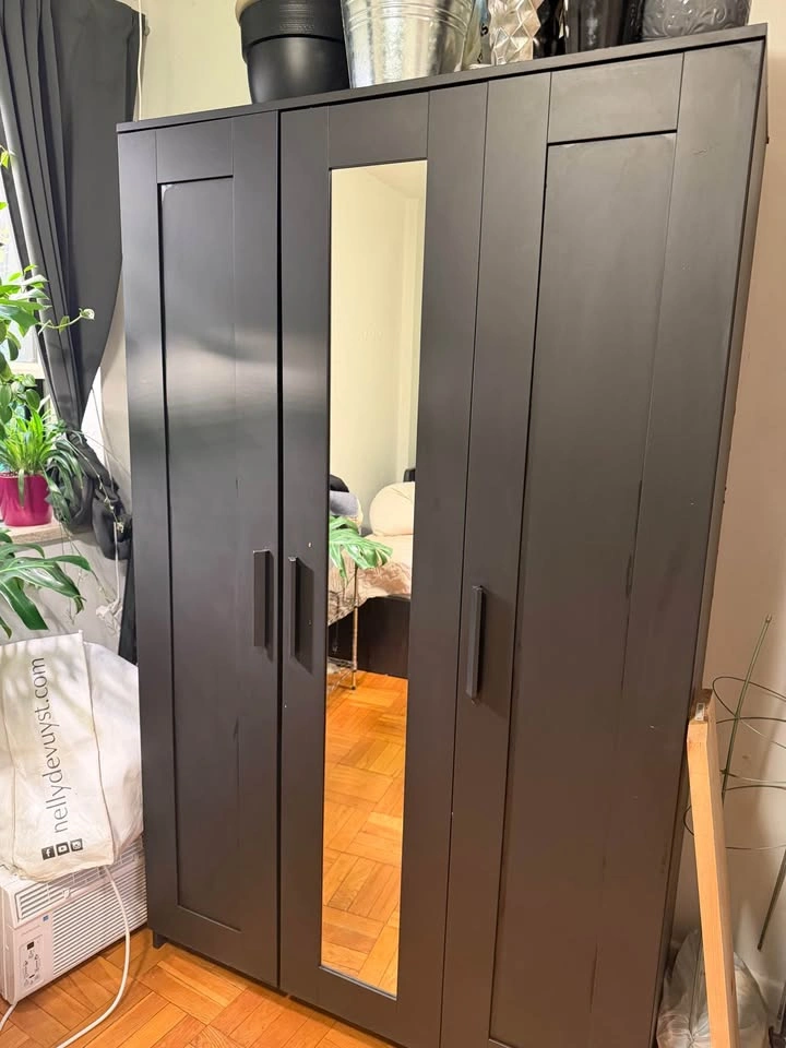 IKEA Brimnes 3 Door Wardrobe with Mirror