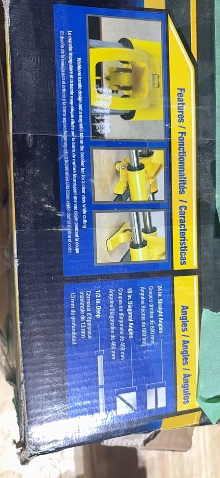 RUBI QEP Wishbone Professional Tile Cutter - photo 3