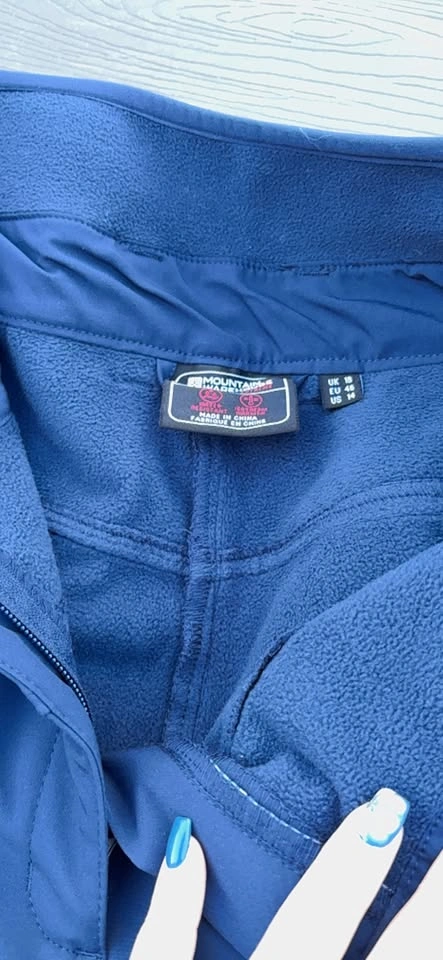 Blue Winter Jacket with Fur Hood and Snow Pants - photo 4