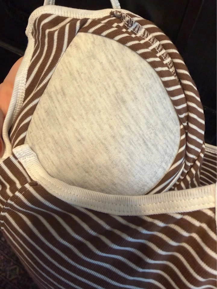 Fall Brown striped tank top - photo 2