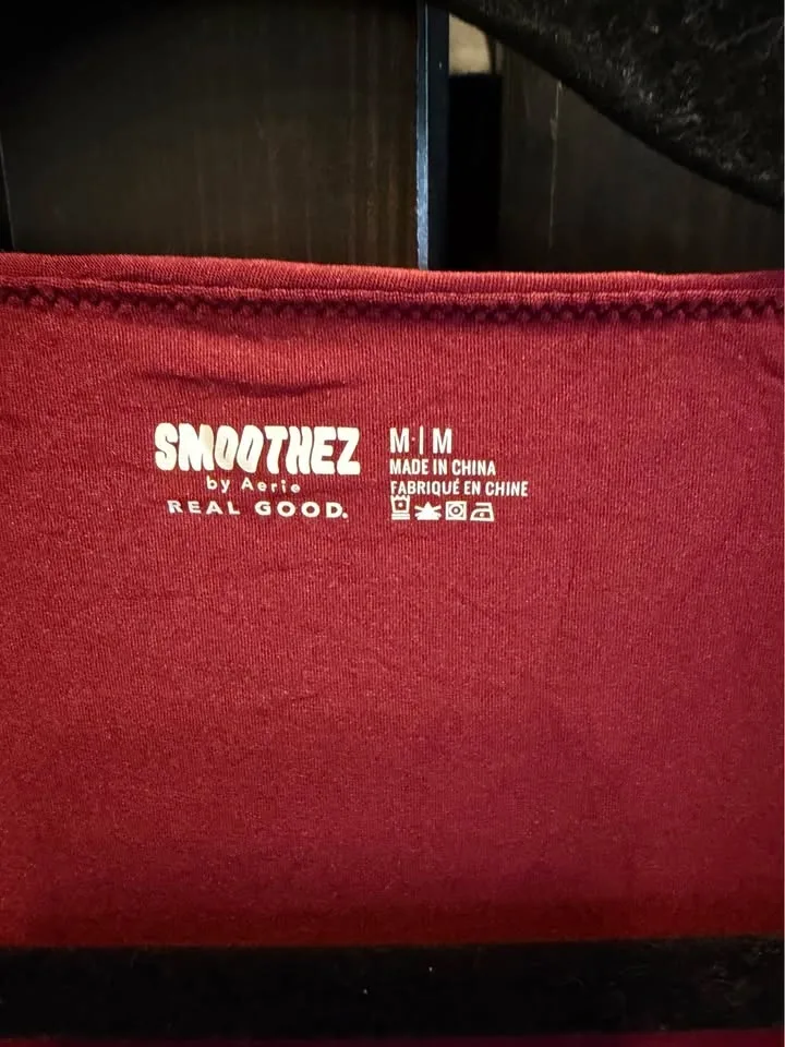 Aerie burgundy long sleeve, M - photo 2