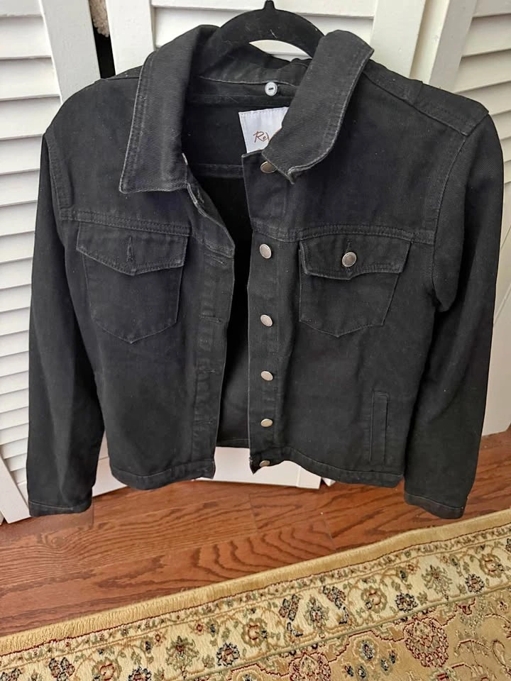 Black Jean jacket, S