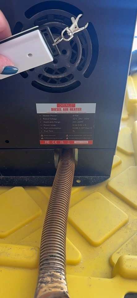DIWALE DF586-PRO-WHITE Diesel Air Heater - photo 4