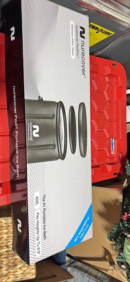 nuRecover PodPro Portable Ice Bath (New in Box)
