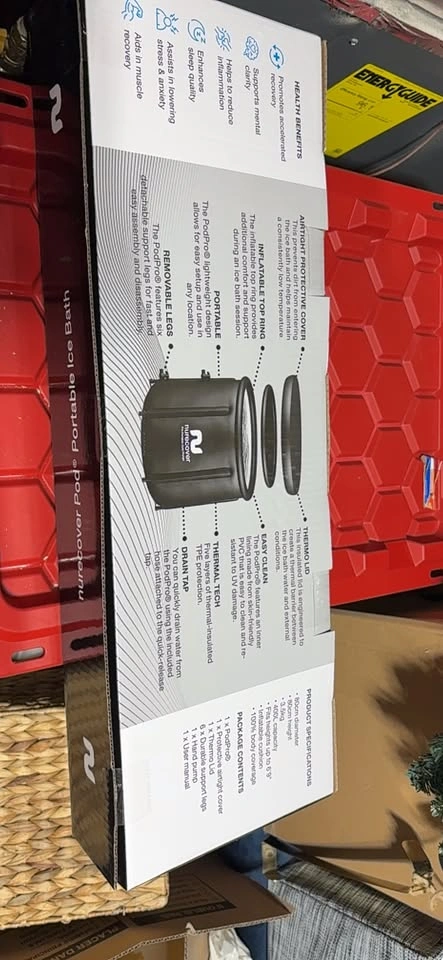 nuRecover PodPro Portable Ice Bath (New in Box) - photo 2