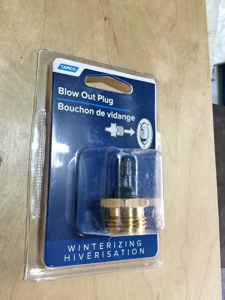 Camco blow out plug