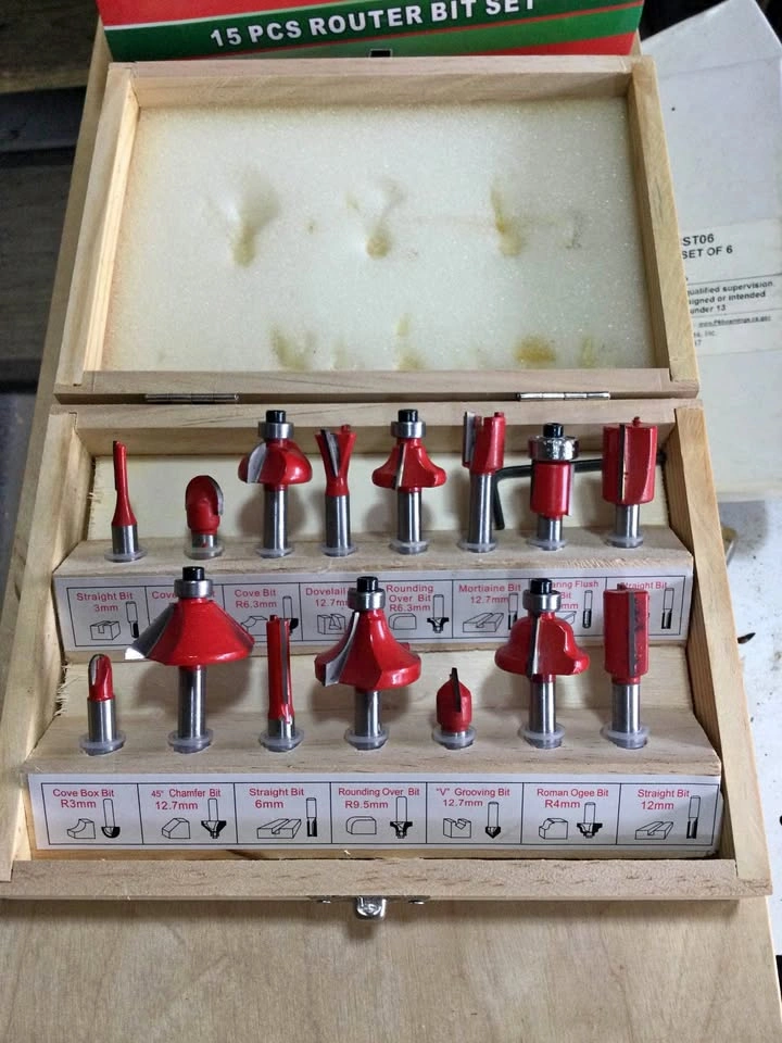 New router bit set