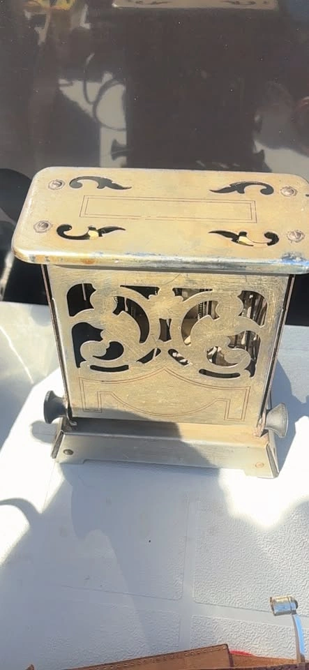 Vintage Antique Metal Toaster - photo 2