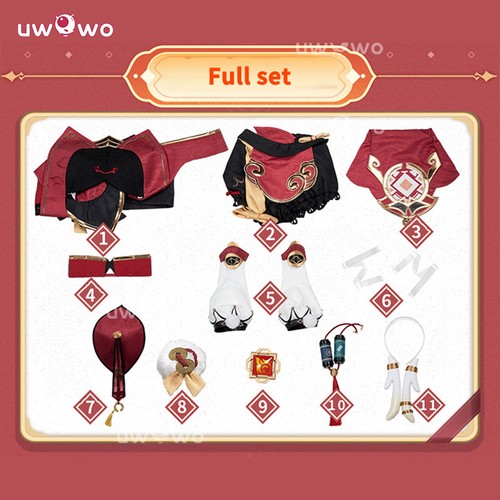 Uwowo Yanfei Cosplay Costume - Complete Full Set - photo 3