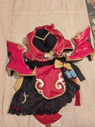 Uwowo Yanfei Cosplay Costume - Complete Full Set - photo 4