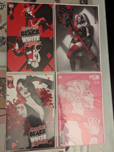 DC Harley Quinn Comic Book Lot #1 #5 #6 #32 Variant Cover
