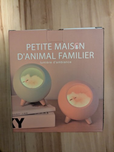 Petite Maison D'Animal Familier Cat Ambient Night Light Mint