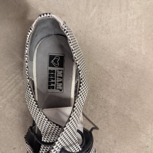 Mam'Zelle black and White Leather Shoes - photo 3