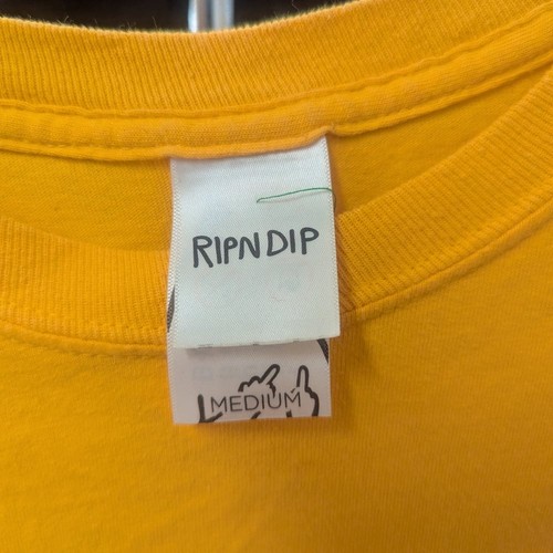 RIPNDIP Yellow Long Sleeve Shirt - photo 3