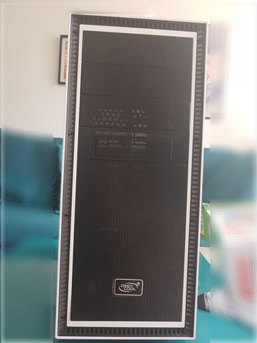 DeepCool White PC Tower Case with Side Window Mesh Front - photo 3