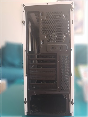 DeepCool White PC Tower Case with Side Window Mesh Front - photo 5