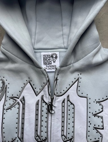 Named Collective XS Light Blue 2pc Zip Hoodie Jogger Tracksuit - photo 2