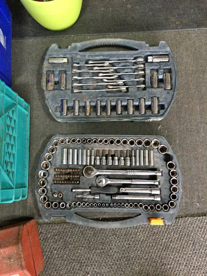 Socket set. Missing 21mm 1/2” drive socket