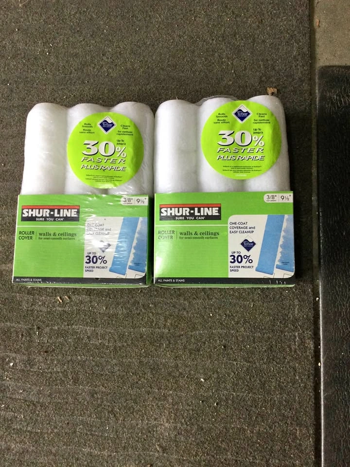 New paint roller refill lot