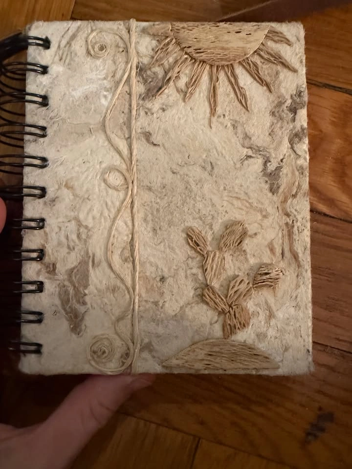 Assorted vintage art notebooks, 2 with handmade paper - photo 5