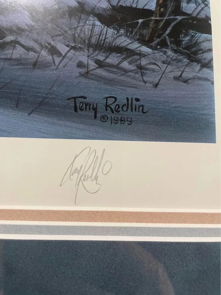 "Evening with Friends" by Terry Redlin Artists Proof COA image indicator(2)