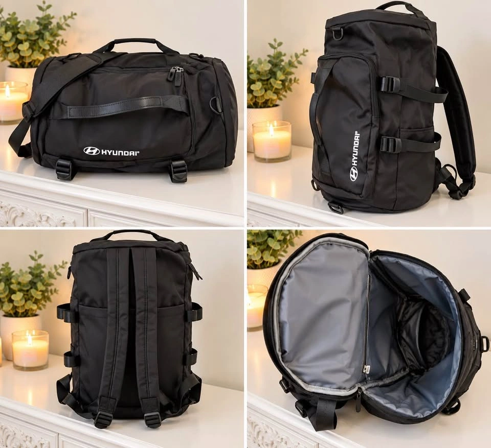 Hyundai Multi-Use Travel Backpack / Convertible Duffle Bag - photo 2