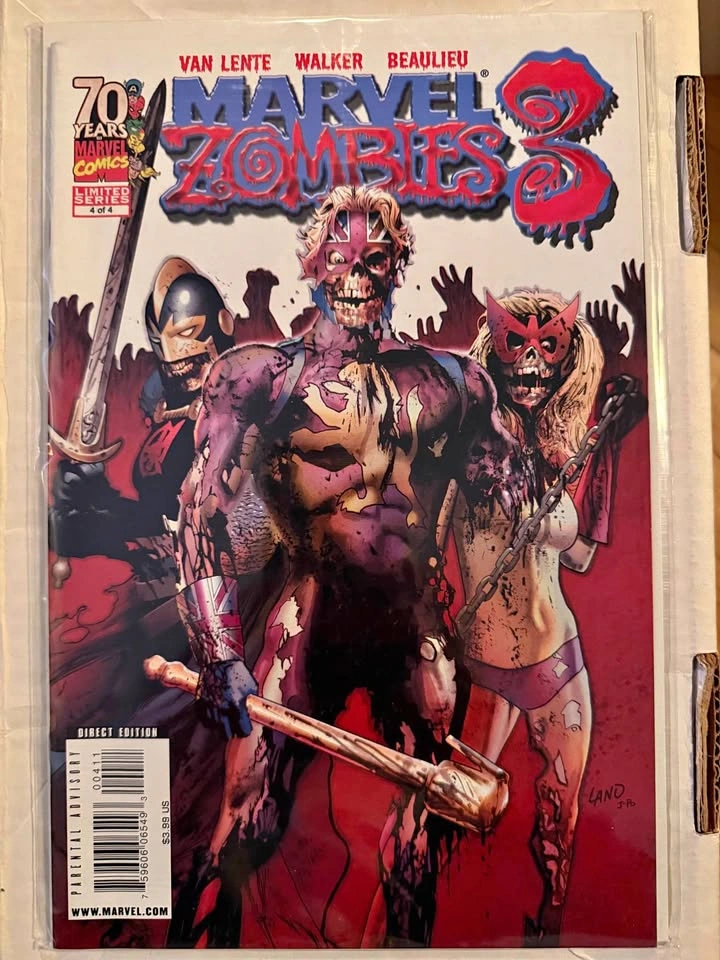 Marvel Zombies 3 & 4 Complete Mini-Series Runs (8 Books)