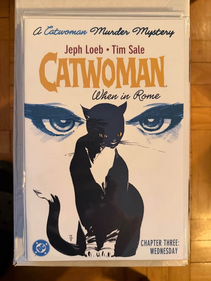 Catwoman: When in Rome #1-6 (Loeb & Sale) Complete Mini-Series - photo 3