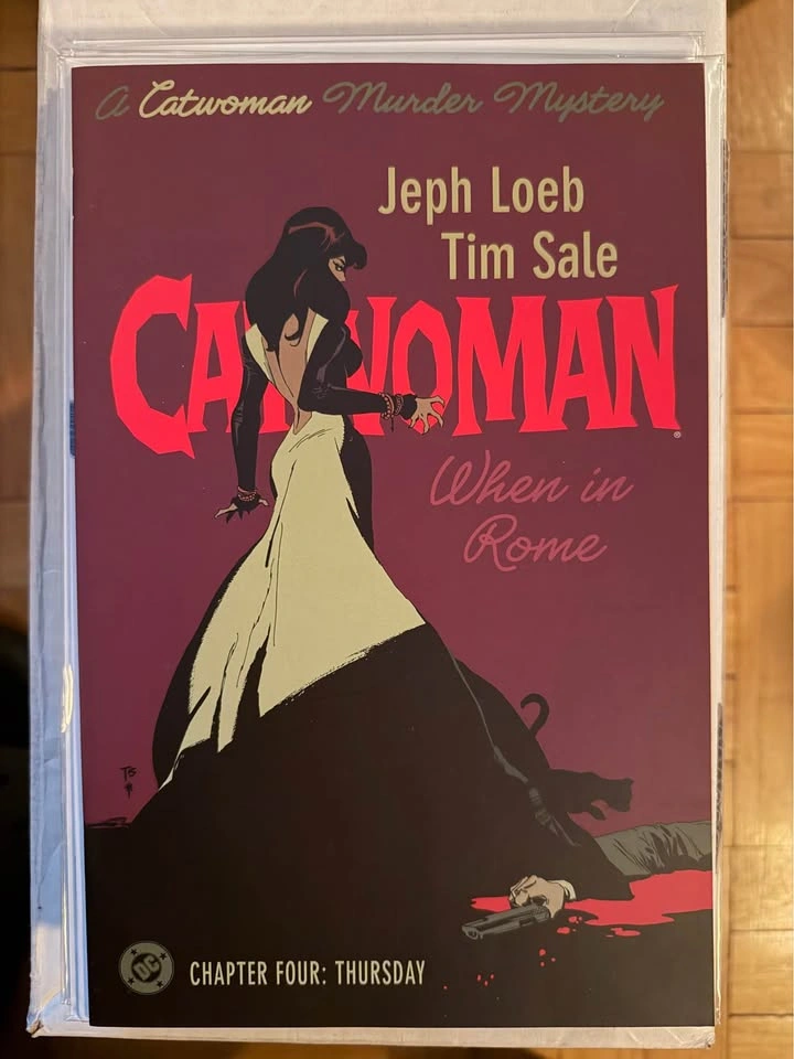 Catwoman: When in Rome #1-6 (Loeb & Sale) Complete Mini-Series - photo 4
