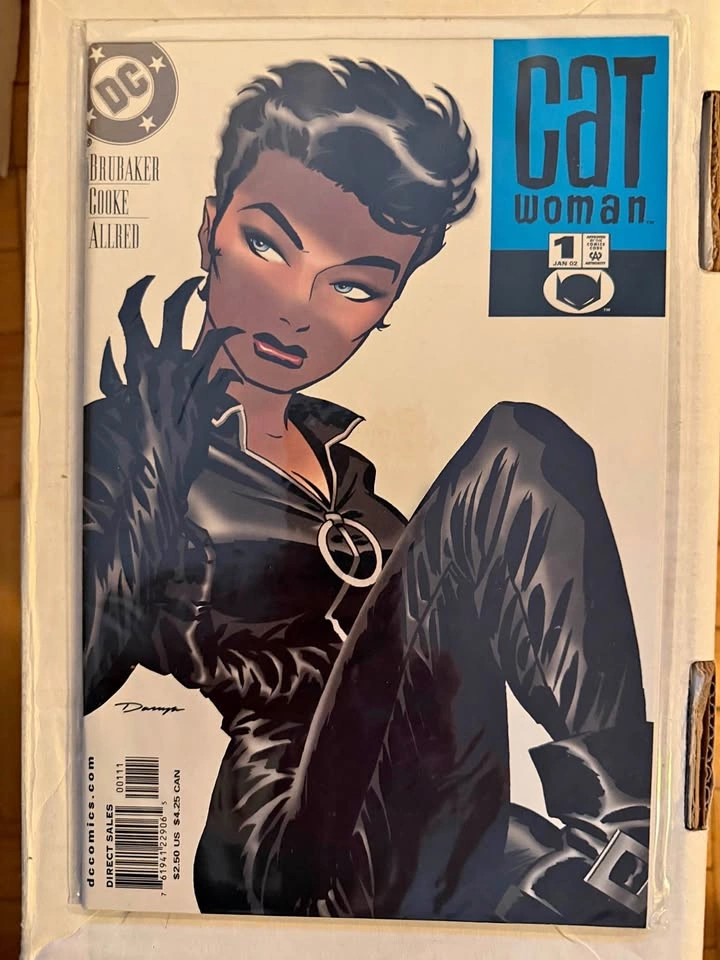 Catwoman #1–4 (Brubaker/Cooke) & #53 (Adam Hughes cover)