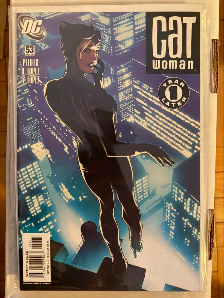Catwoman #1–4 (Brubaker/Cooke) & #53 (Adam Hughes cover) - photo 2