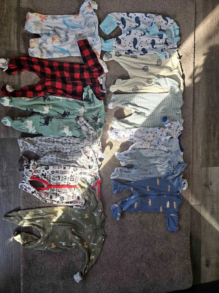 Mixed Brand Baby Sleepsuit Bundle
