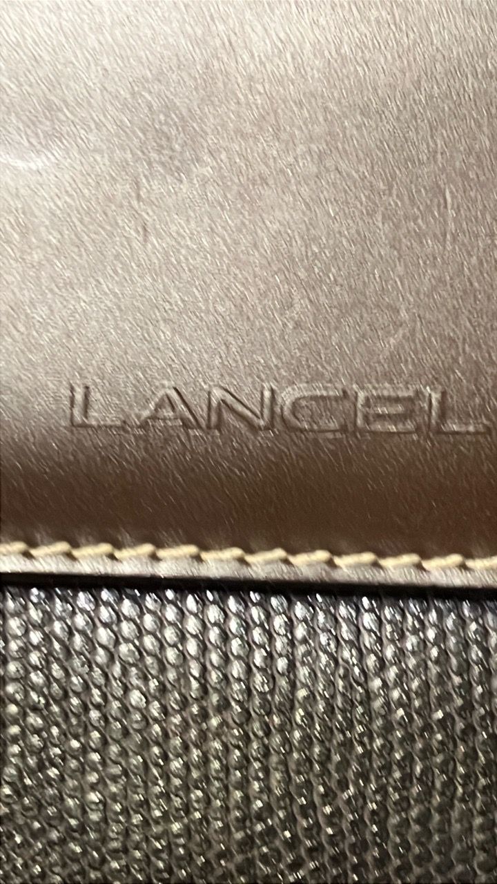 Lancel Paris Brown Leather Briefcase - photo 3